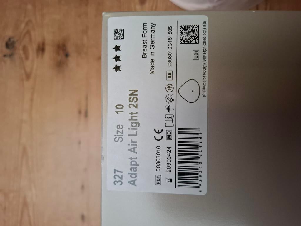 Borstprothese Amoena maat 10, Ophalen of Verzenden, Nieuw