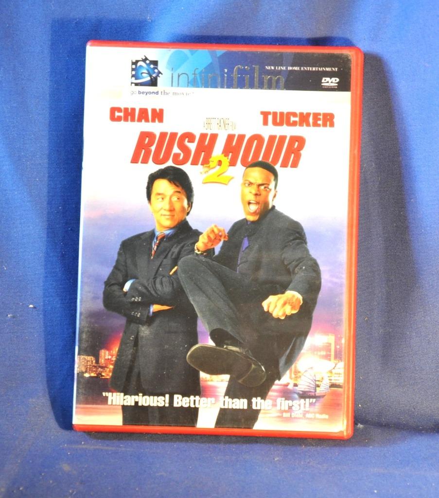 dvd action rush hour 2 en anglais (0126), Ophalen of Verzenden, Gebruikt, Actie