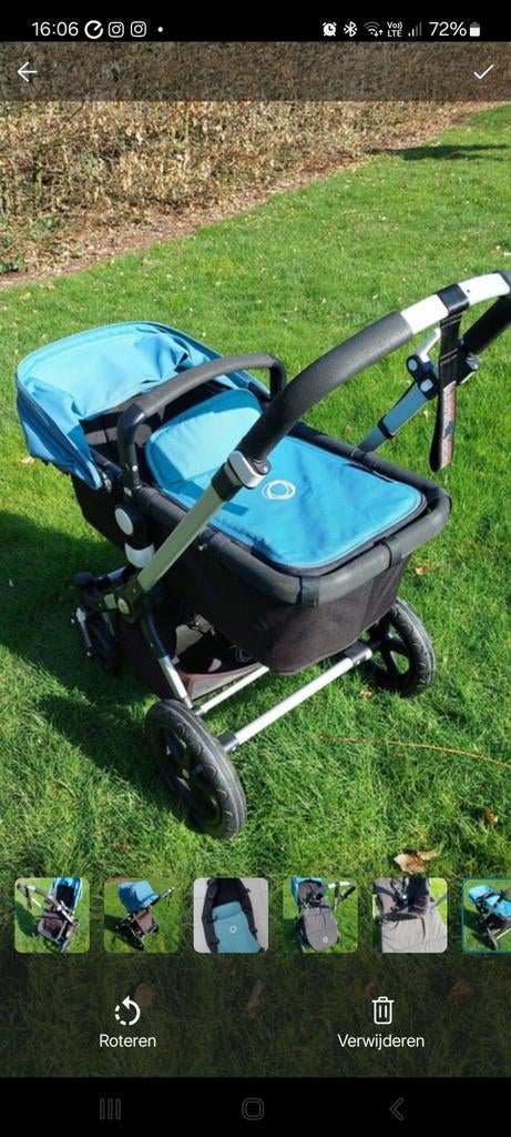Bugaboo Cameleon kinderwagen, Kinderen en Baby's, Buggy's, Regenhoes, Voetenzak, Zonnekap, Ophalen