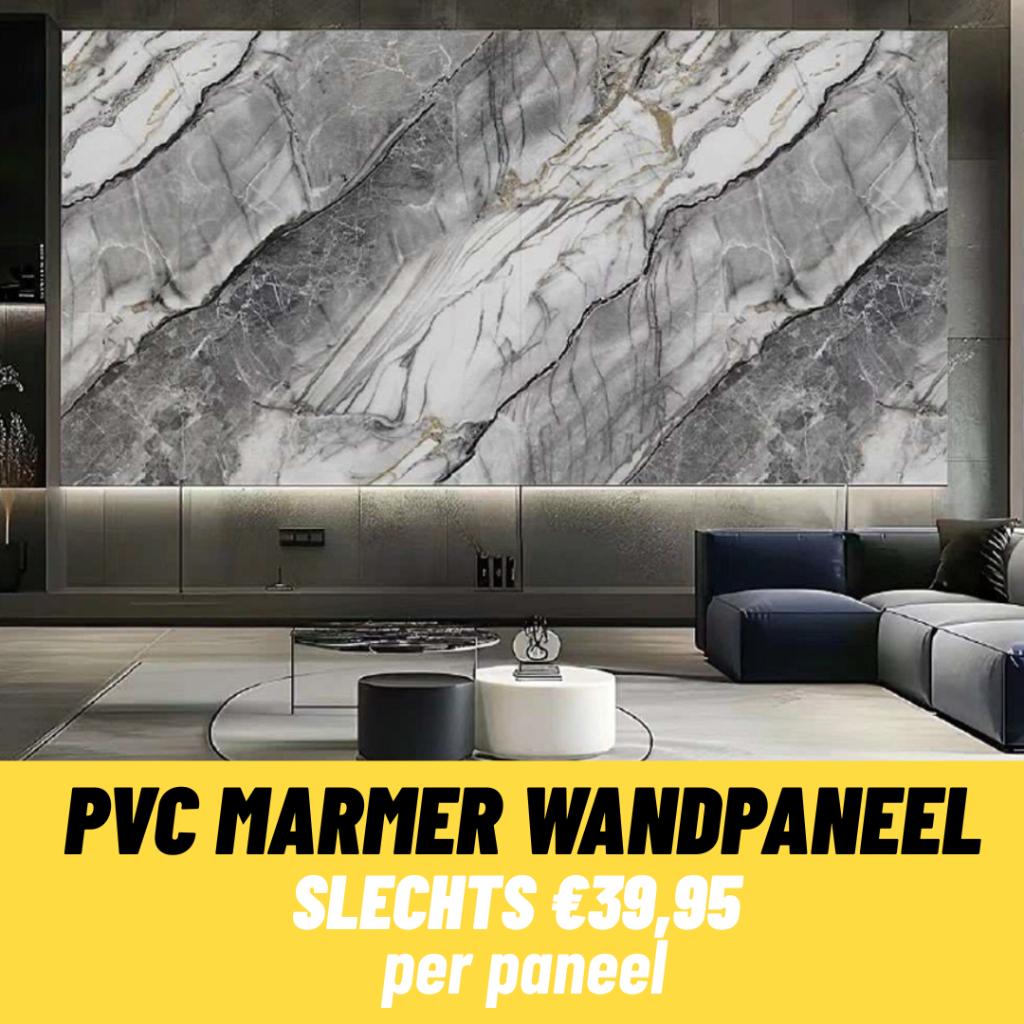 PVC Marmer look XXL wandpanelen 260x122 | Badkamer | Keuken, Huis en Inrichting, Woonaccessoires | Wanddecoraties, Nieuw, Ophalen