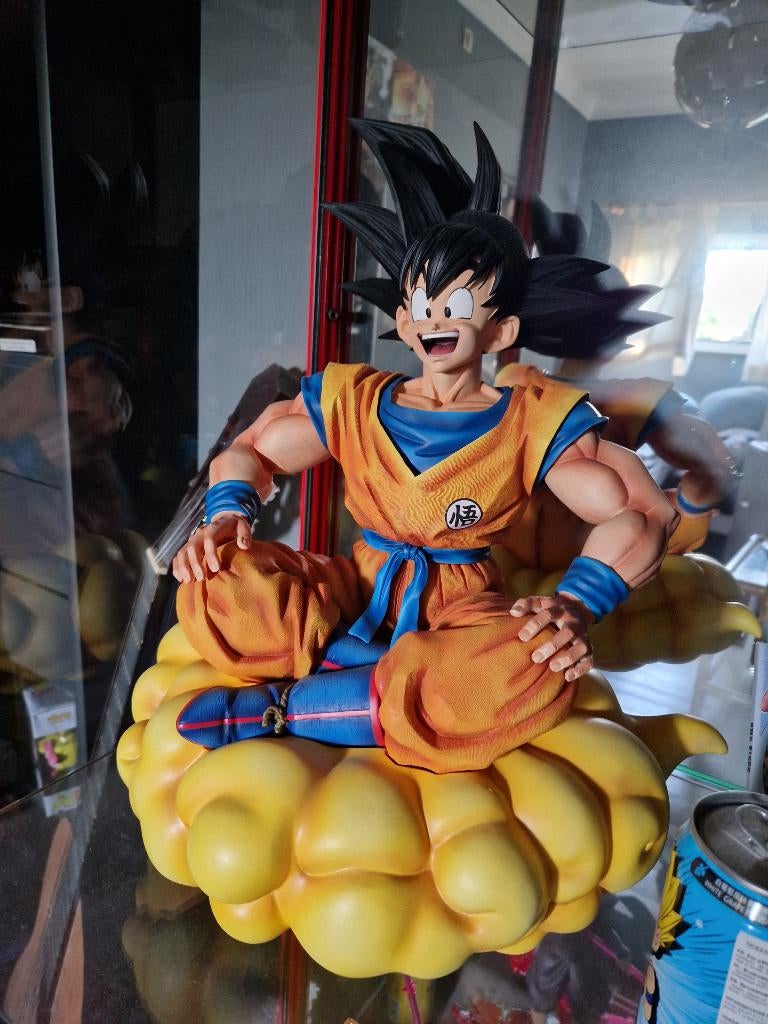 Figurine Resine Goku Nimbus, Collections, Statues & Figurines, Comme neuf, Autres types, Enlèvement