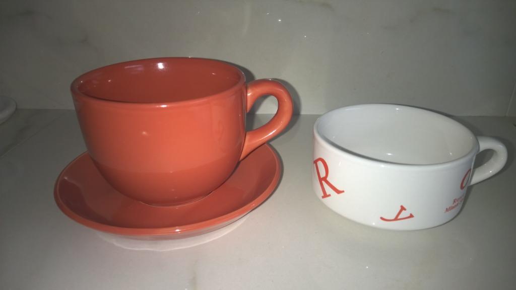 Soepkommen : Royco ( vintage ) e.a, Maison & Meubles, Cuisine | Vaisselle, Enlèvement ou Envoi, Neuf, Poterie, Tasse(s) et/ou soucoupe(s)