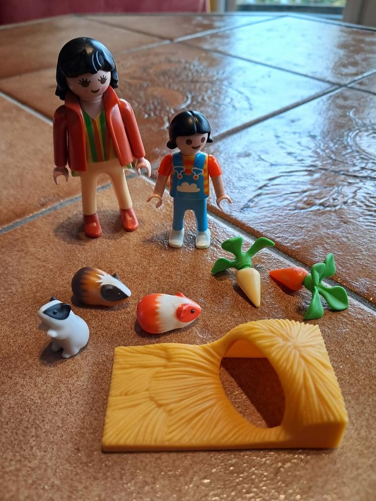 Playmobil City Life 4348 Enfants avec terrarium et cochons d, Enlèvement ou Envoi, Comme neuf