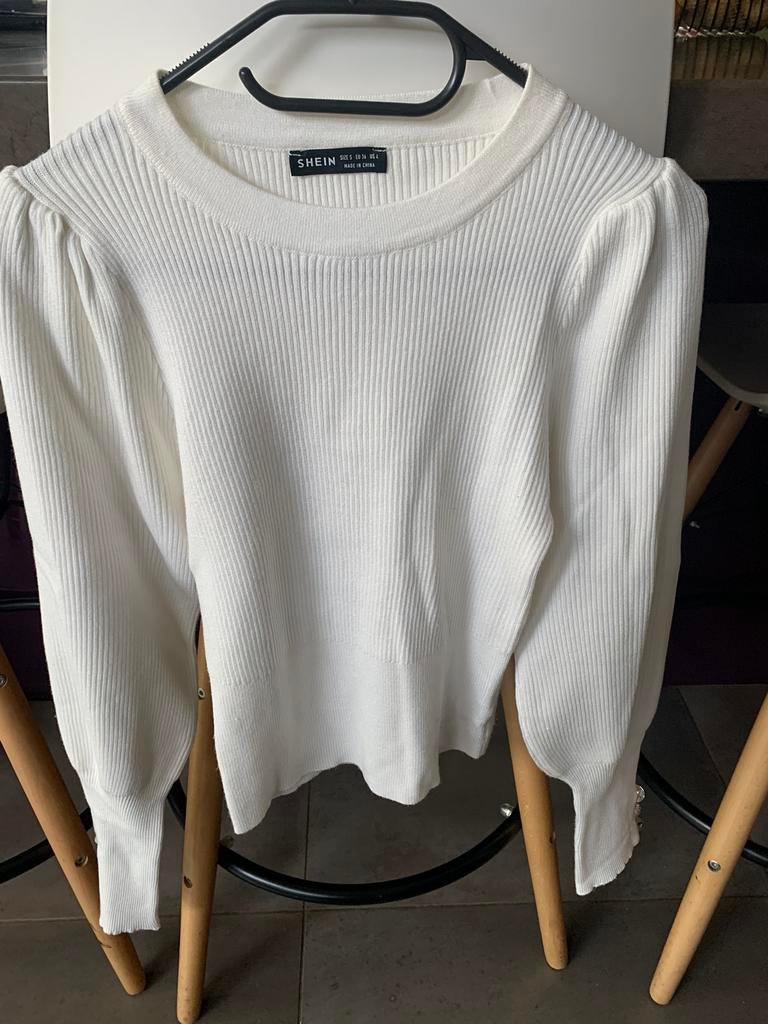 Mooie witte trui maat 36, Kleding | Dames, Truien en Vesten, Wit, Ophalen of Verzenden, Zo goed als nieuw, Maat 36 (S)