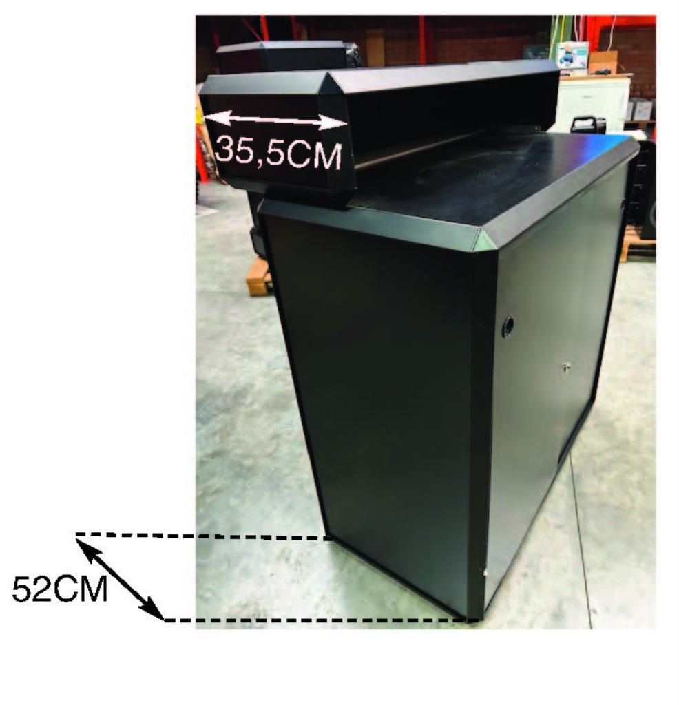 EVENEMENT MEUBILAIR VAKBEURS TOOGKAST & BAR-TAFEL