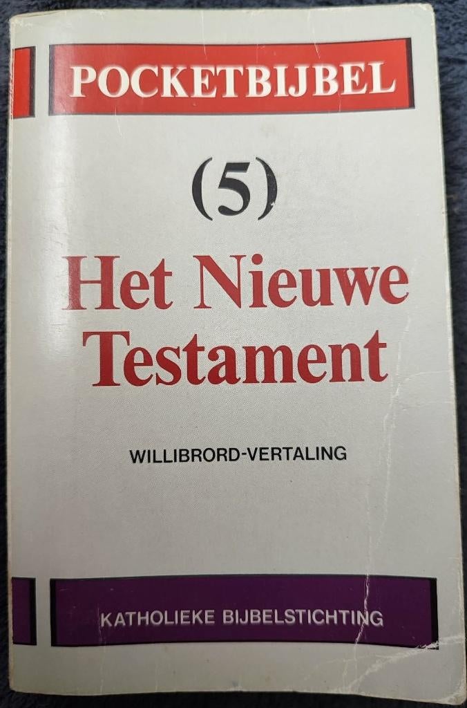 Pocketbijbel - Het Nieuwe Testament, Ophalen of Verzenden, Gelezen, Godsdienst en Levensbeschouwing