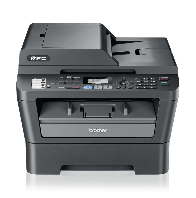 BROTHER MFC-7460DN + 2 Toners compatibles HC TN-2220, Computers en Software, Printers, Gebruikt, Printer, Laserprinter, Faxen