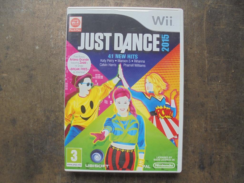 Just Dance 2015 voor Wii (zie foto's) V, Games en Spelcomputers, Games | Nintendo Wii, Muziek, Gebruikt, Ophalen of Verzenden