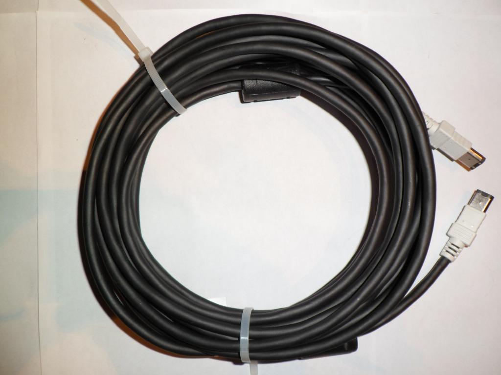 FireWire 400 kabel 7.5Meter 400Mbit/sec 6-Pins (IEEE1394), Computers en Software, Ophalen of Verzenden, Nieuw