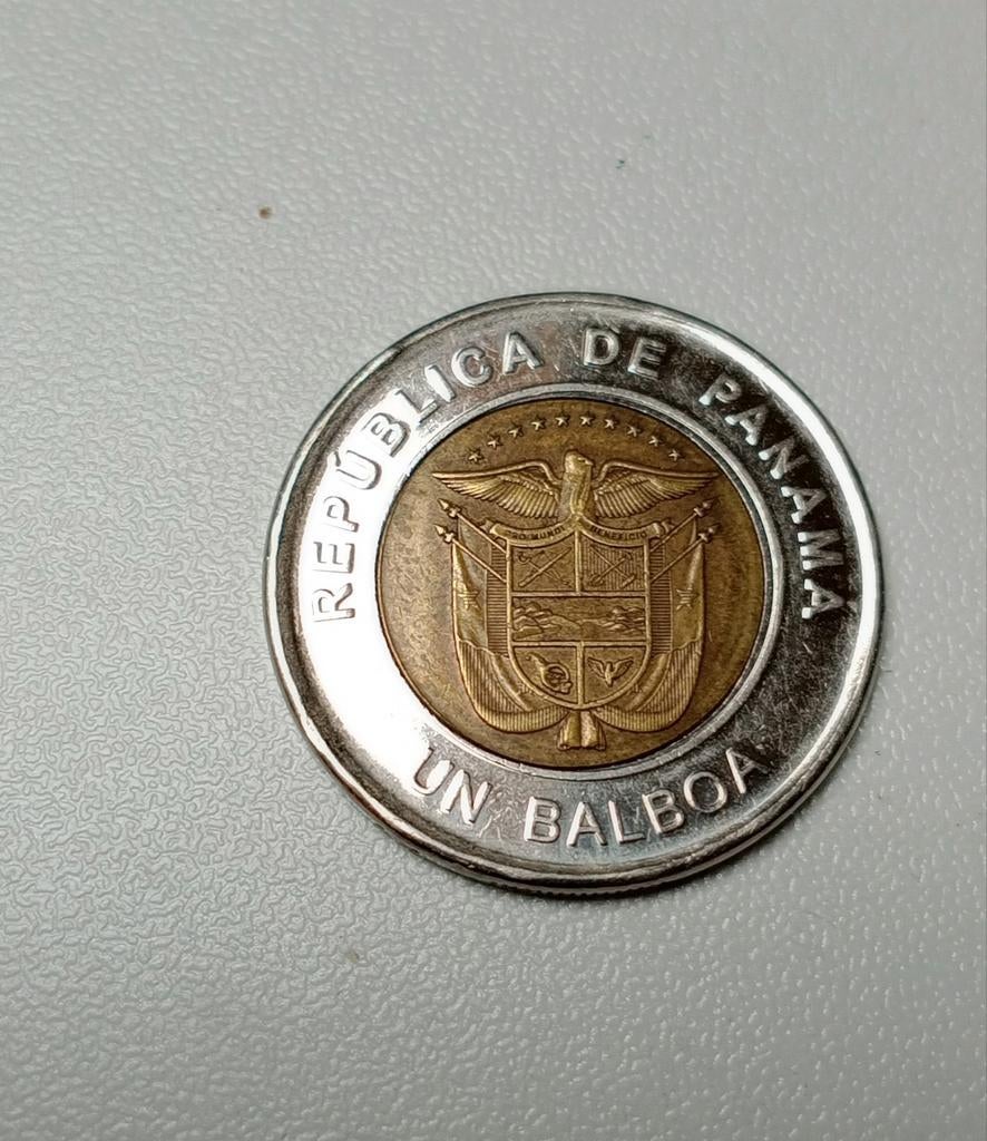 Panama-munt., Ophalen of Verzenden