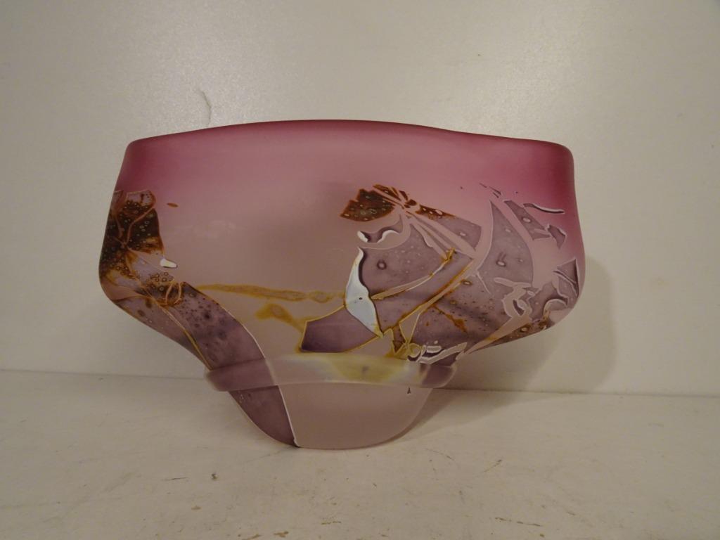 VASE ART LOUIS LELOUP VAL SAINT LAMBERT, Enlèvement ou Envoi