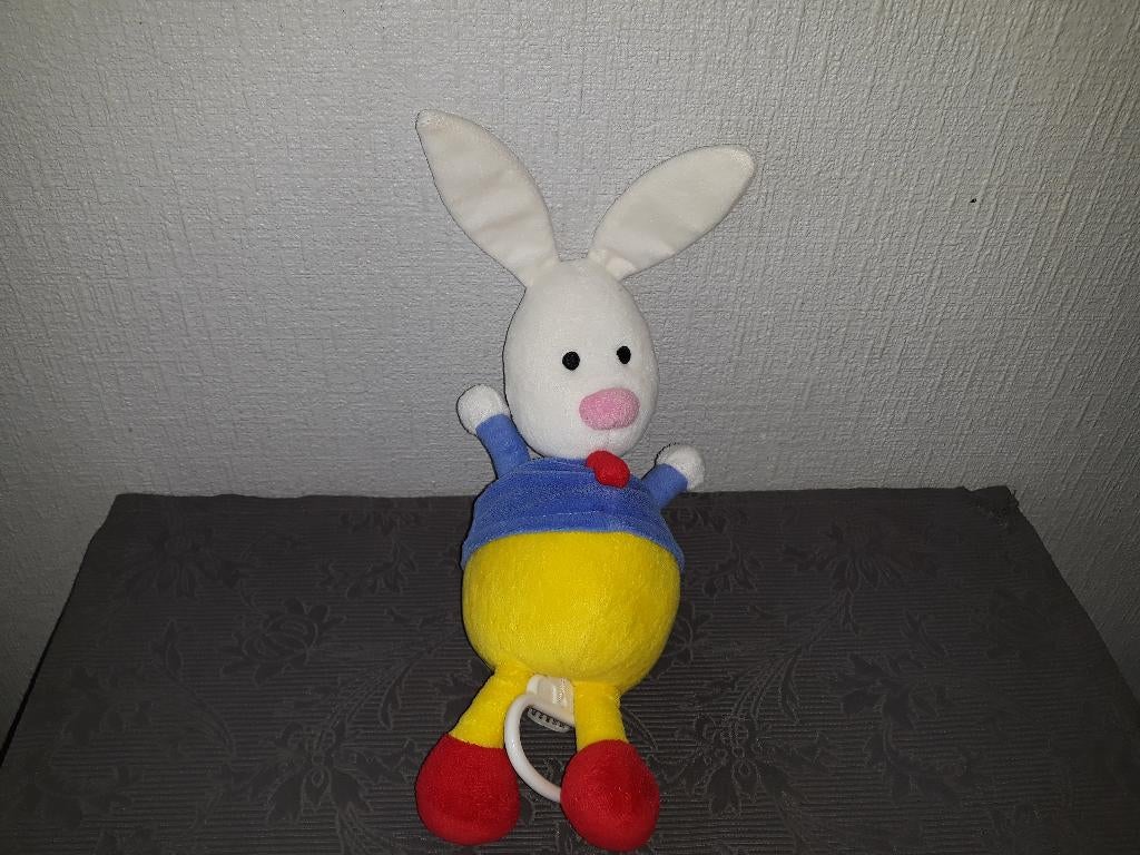 Hopla knuffel met geluid, Ophalen of Verzenden, Zo goed als nieuw, Konijn