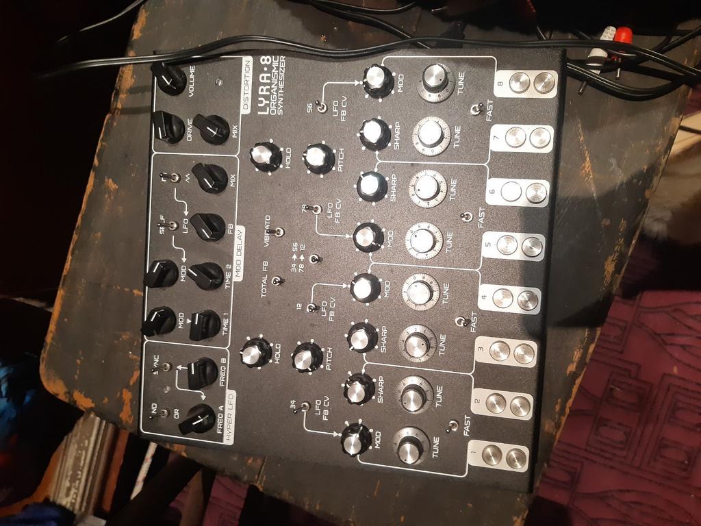 organismic synthesizer lyra 8, Muziek en Instrumenten, Ophalen of Verzenden, Zo goed als nieuw
