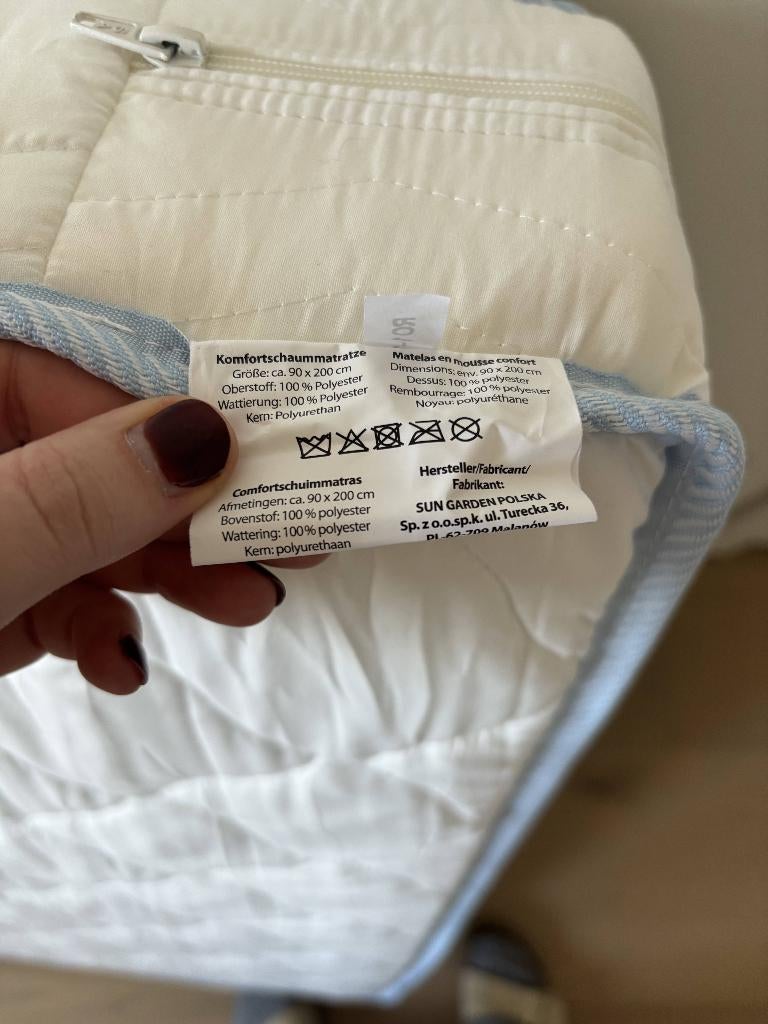 Matras 90x200, Neuf, 90 cm, Matelas, Une personne