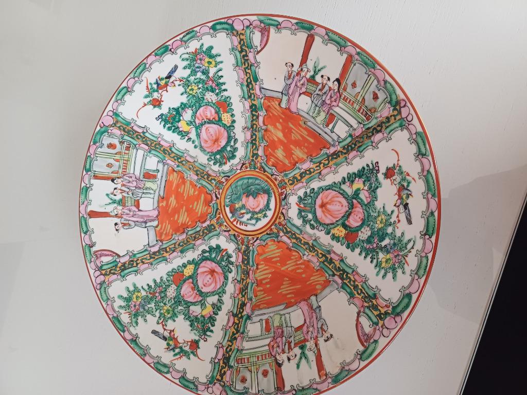 Mooie Chinese Cantonese schaal, Ophalen of Verzenden