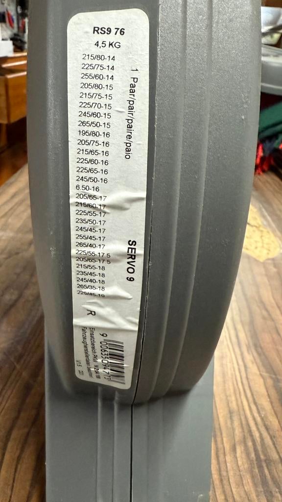 Nouvelles chaînes à neige - Pewag Servo 9 - RS9 76 ! ! !, Enlèvement, Neuf