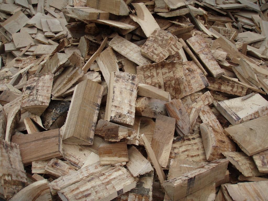 BRANDHOUT - Zaagmolenafval, Tuin en Terras, Brandhout, 6 m³ of meer, Verzenden, Eikenhout, Blokken
