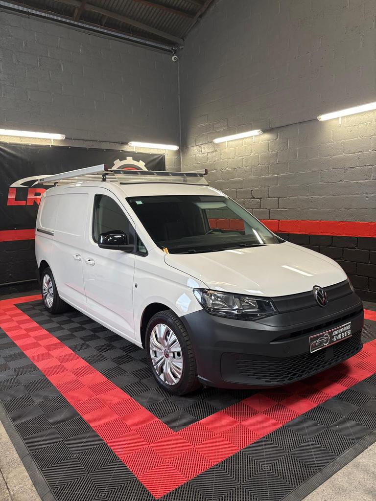 Caddy vw 2021, Auto's, 4 deurs, Stof, 4 cilinders, Wit