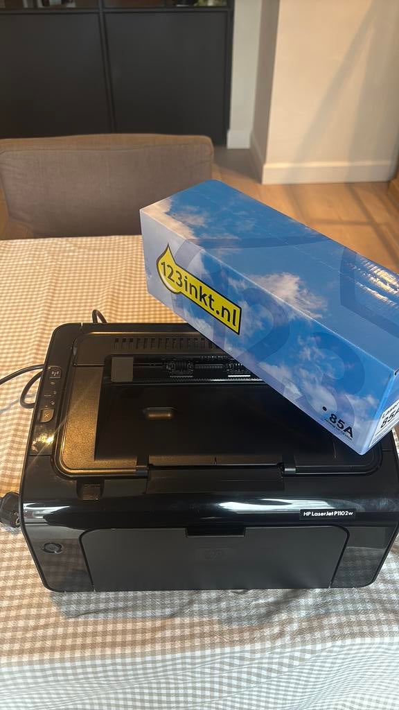 HP printer LaserJet P1102w, Enlèvement ou Envoi, Utilisé, Imprimante laser, Imprimante