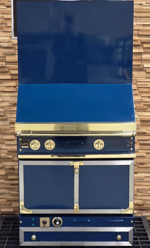 🔥 Poêle de luxe La Cornue 80 cm coupe de feu en céramique b, Classe énergétique A ou plus économe, Céramique, Comme neuf, Enlèvement