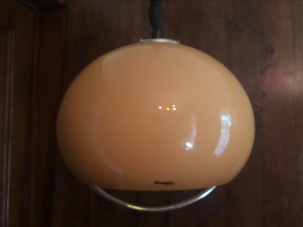 GUZZINI mushroom hanglamp space age vintage, Antiek en Kunst, Ophalen of Verzenden