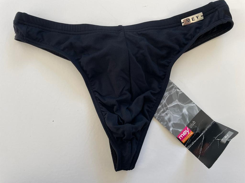 Nieuwe string heren, Kleding | Heren, Ondergoed, Verzenden, Zwart, Mey, Slip