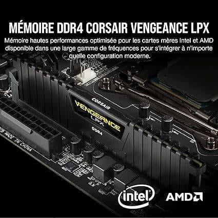 Corsair Vengeance LPX DDR4 | 32 Go | LIVRAISON GRATUITE, Neuf, 32 GB, -, CORSAIR