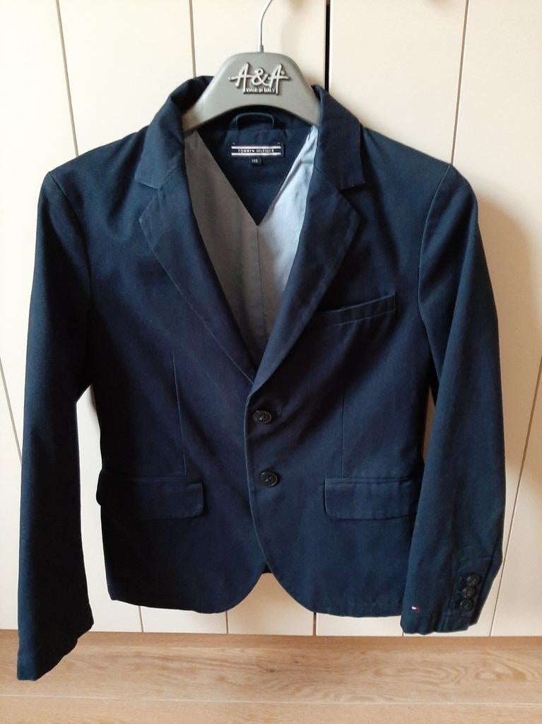 Blazer  blauw Tommy Hilfiger  140, Kleding | Dames, Jasjes, Kostuums en Pakken, Ophalen, Blauw