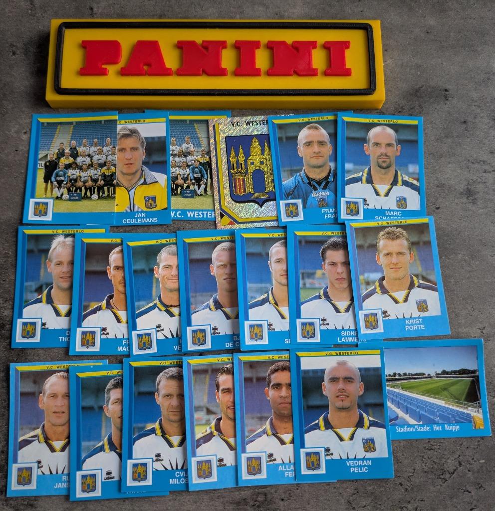 PANINI STICKERS 20X FOOTBALL 2000 WESTERLO, Verzenden, Nieuw