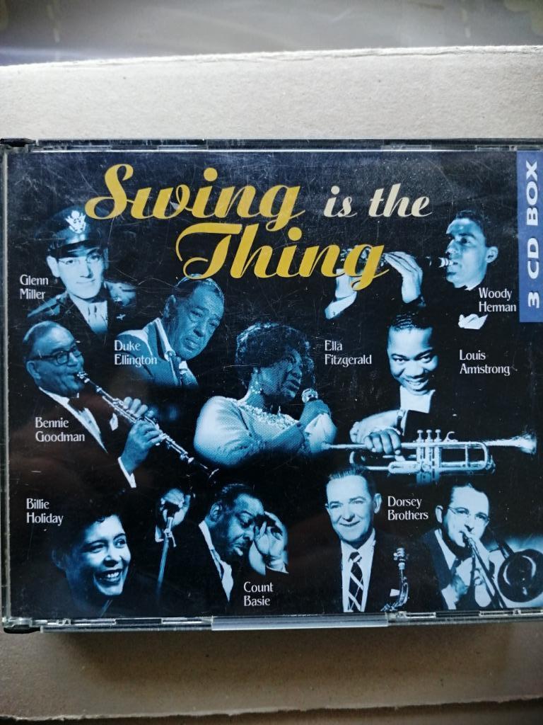 cd  swing is the thing 3cd box, Cd's en Dvd's, Cd's | Jazz en Blues, Zo goed als nieuw, Jazz, Ophalen of Verzenden