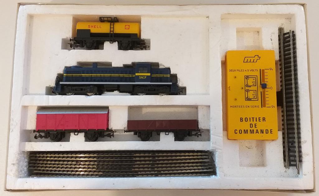 MEHENO COFFRET DE TRAIN MARCHANDISES HO, Hobby & Loisirs créatifs, Trains miniatures | HO, Utilisé, Set de Trains, Enlèvement ou Envoi