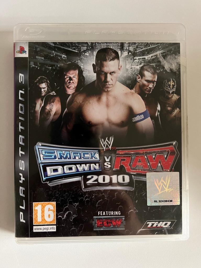 Jeu PS3 - Smack Down VS Raw 2010, Enlèvement ou Envoi, Combat, À partir de 16 ans, Utilisé