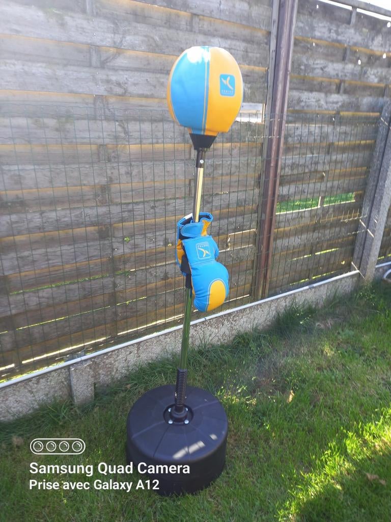 Punching ball, Enlèvement, Utilisé