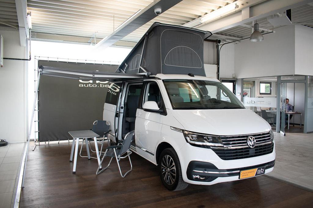 Volkswagen T6 California T6.1 CALIFORNIA OCEAN 4-MOTION DSG, Auto's, Volkswagen, Euro 6, 0 kg, Wit, Bedrijf