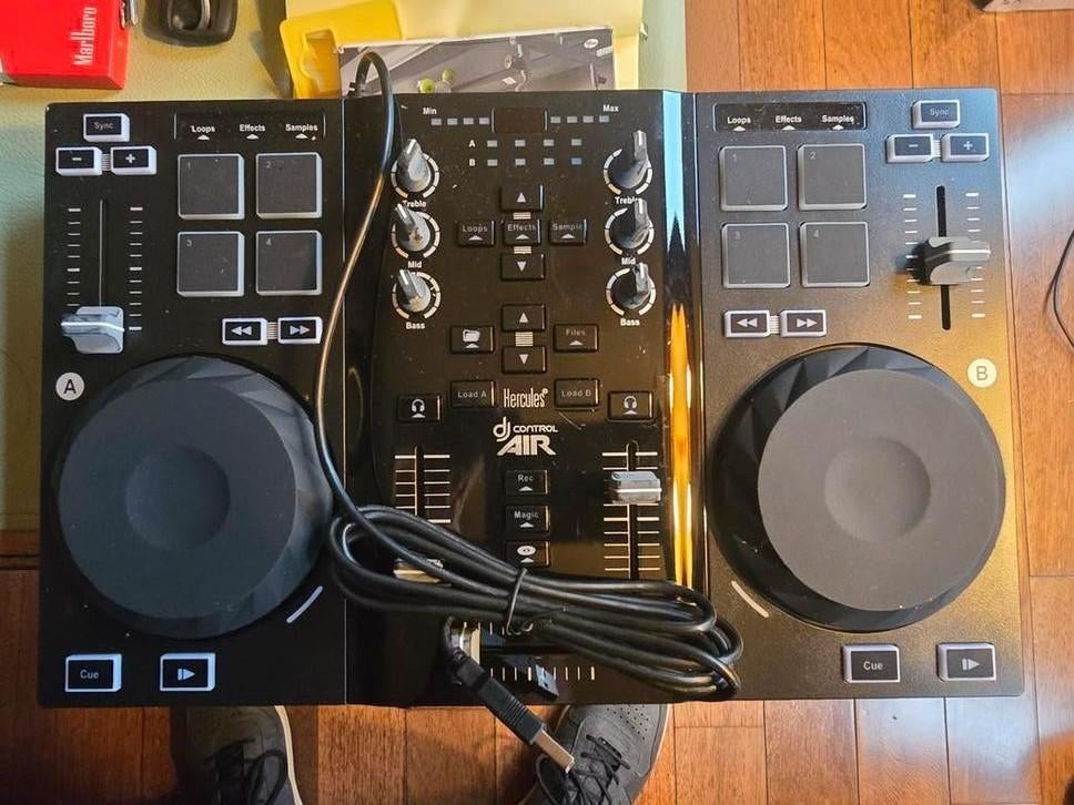 Hercules DJ control air, Enlèvement