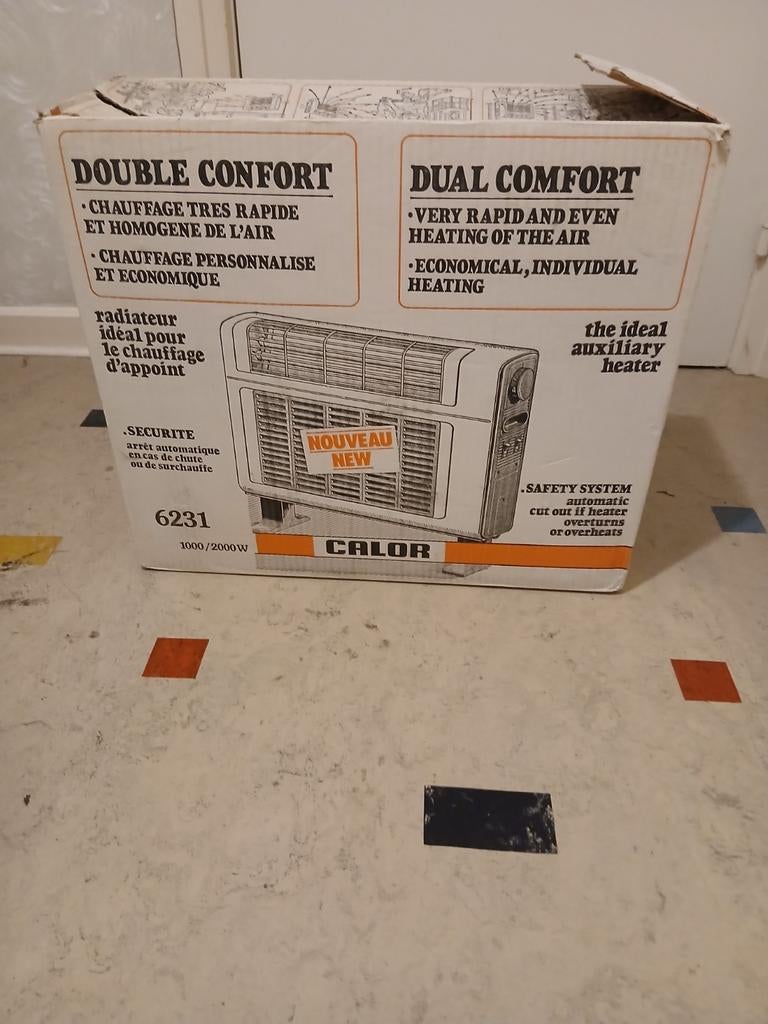 Radiateur électrique Calor, Maison & Meubles, Poêles, Enlèvement
