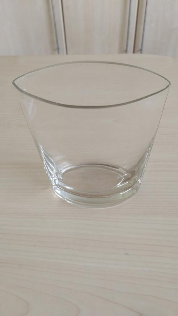 Vase transparent, Enlèvement ou Envoi, Utilisé, Verre