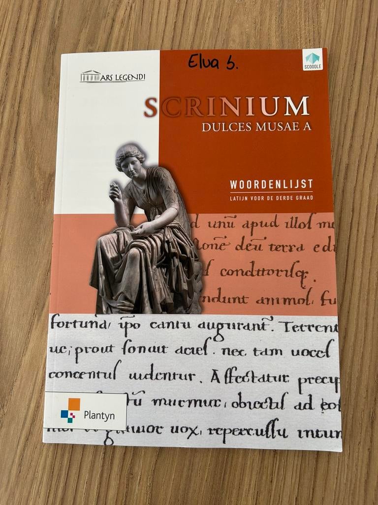 David Stienaers - Ars Legendi 5 Scrinium - Woordenlijst A, Ophalen of Verzenden, Nederlands, David Stienaers; Jan van de Moortel