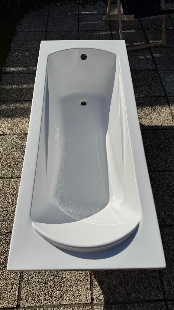 Baignoire "relax" encastrée 170x70 cm, 150 à 200 cm, Enlèvement, Utilisé, Autres types