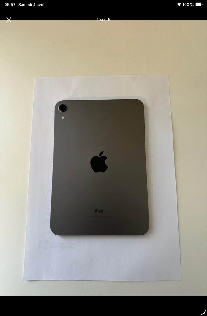 iPad mini (6e génération) – 64 Go, Informatique & Logiciels, Apple iPad Tablettes, Enlèvement, Comme neuf