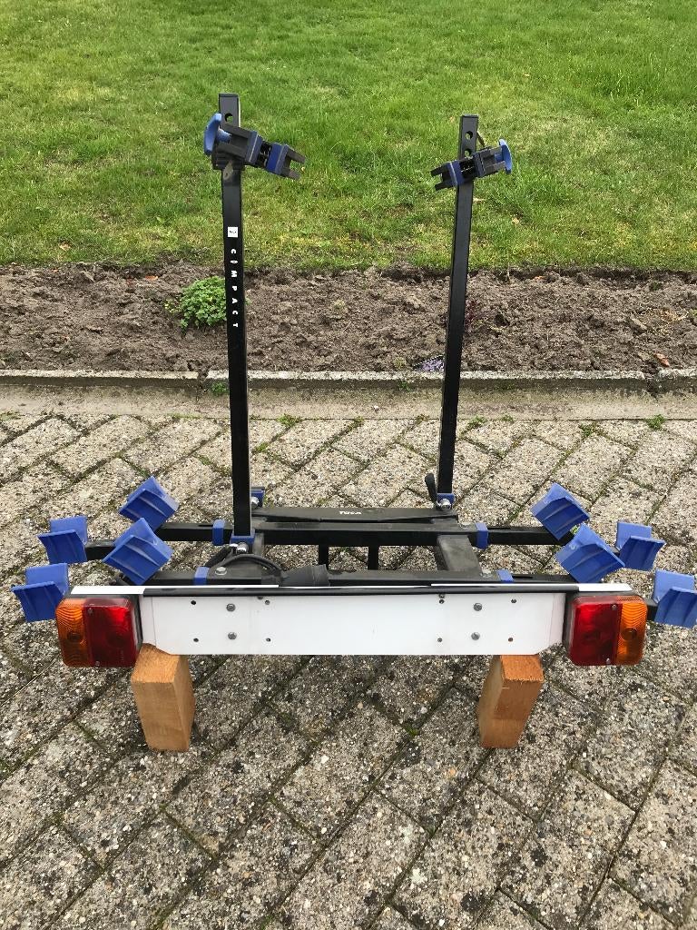 fietsen drager tacx compact, Ophalen, Gebruikt, 2 fietsen, Trekhaakdrager