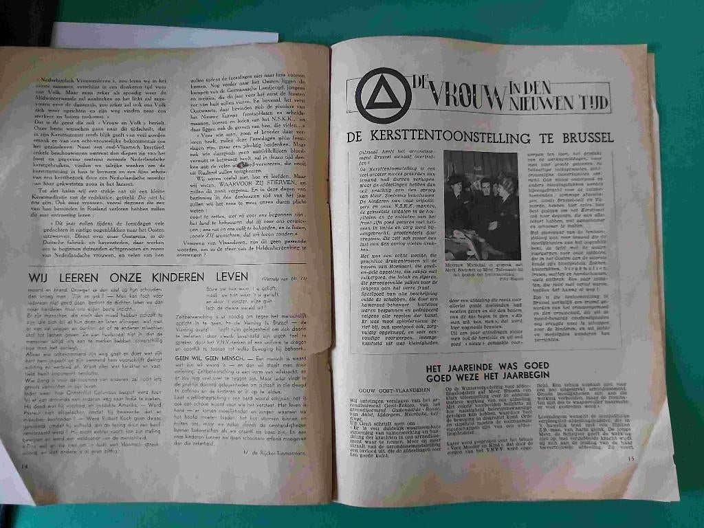 Vlaams boekje - Tweede Wereldoorlog - VNV - Tollenaere, Envoi, Deuxième Guerre mondiale, Comme neuf, Général