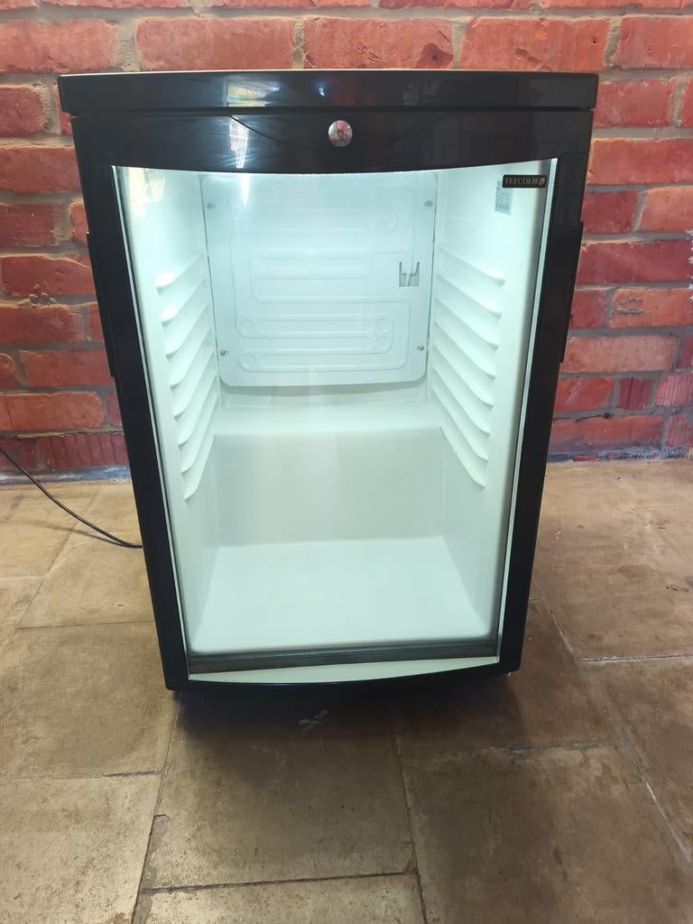 Tefcold wijnkoeler SC85 – Mini koelkast met glazen deur, Ophalen