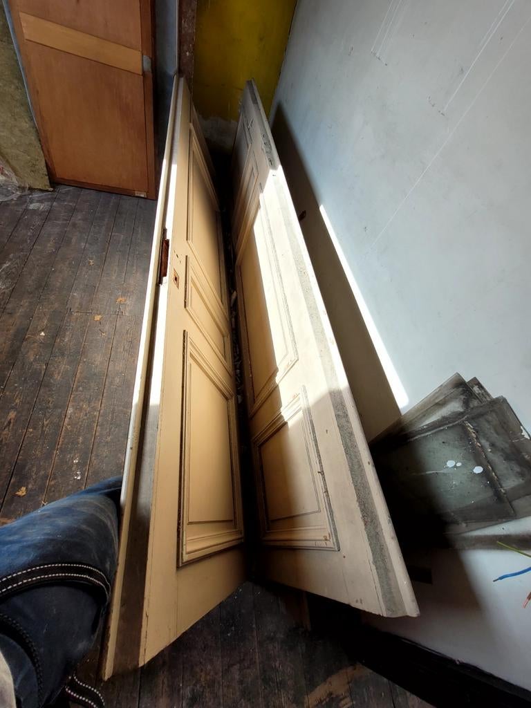3 portes anciennes moulurées – Maison de maître – Ht 293cm², Bricolage & Construction, Enlèvement