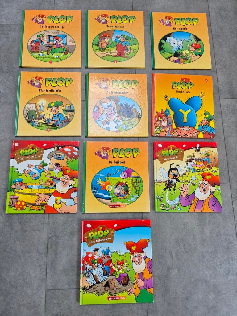 boeken Kabouter Plop, Enlèvement