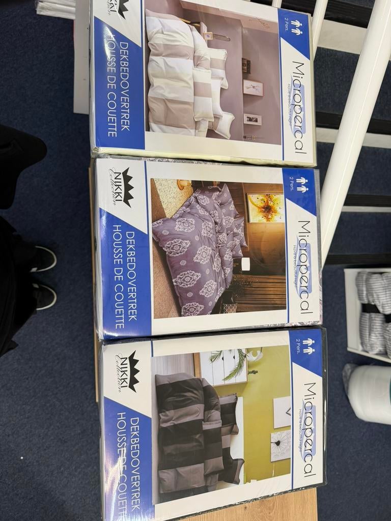 Housse de couette avec 2 taie d oreillers, Enlèvement ou Envoi, Neuf, Housse de couette