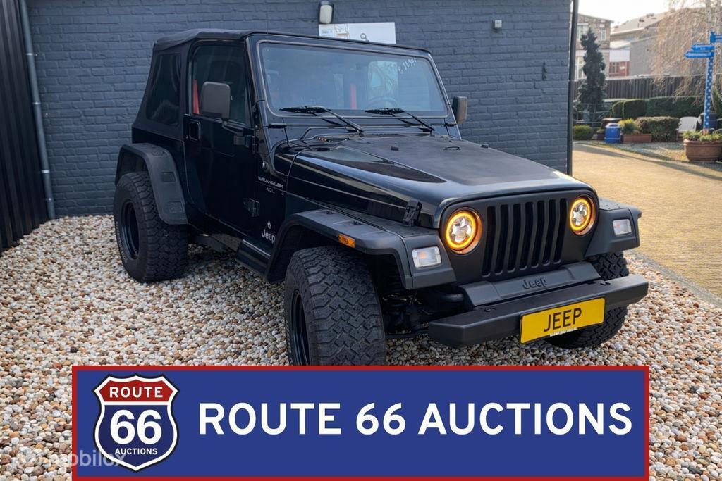 Jeep Wrangler | 2002 | Route 66 Auctions, Achat, Entreprise, Boîte manuelle, Autre carrosserie