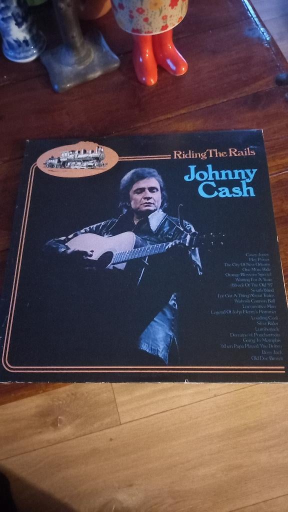 vinyl 33T johnny cash "riding the rails" (2 vinyles), CD & DVD, Vinyles | Rock, Enlèvement, Comme neuf, Pop rock