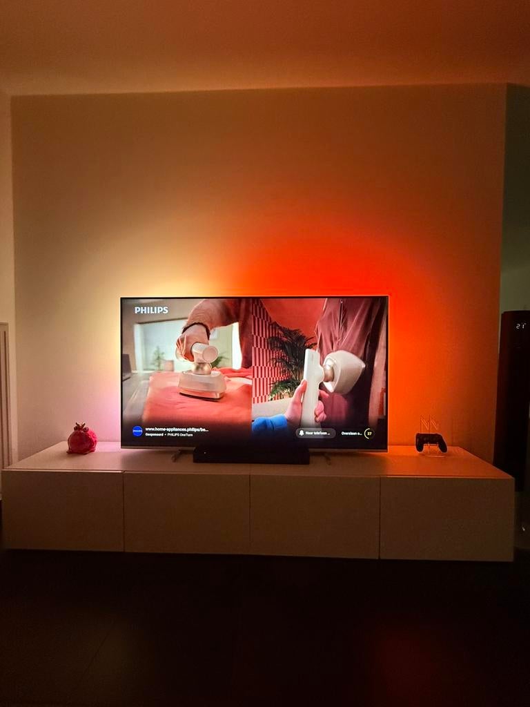 Philips 65 inch smart tv android, Ophalen of Verzenden, Zo goed als nieuw, Philips, Smart TV