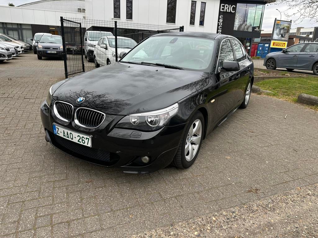 Bmw 525 D automaat eerste eigenaar!, Auto's, Automaat, 4 deurs, Zwart, 2497 cc